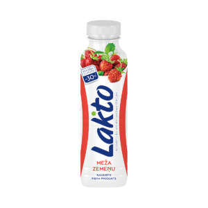 Fermented milk product LAKTO wild strawberry