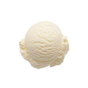 Vanilla ice cream (plombir)