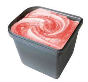 Raspberry ice cream